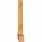Ekena Millwork Portland Rough Sawn Timber Gable Bracket, Western Red Cedar, 96"W x 32"H x 4"D x 4"F, 8/12 Pitch GBW096X32X0404POR00RWR - alternate 4